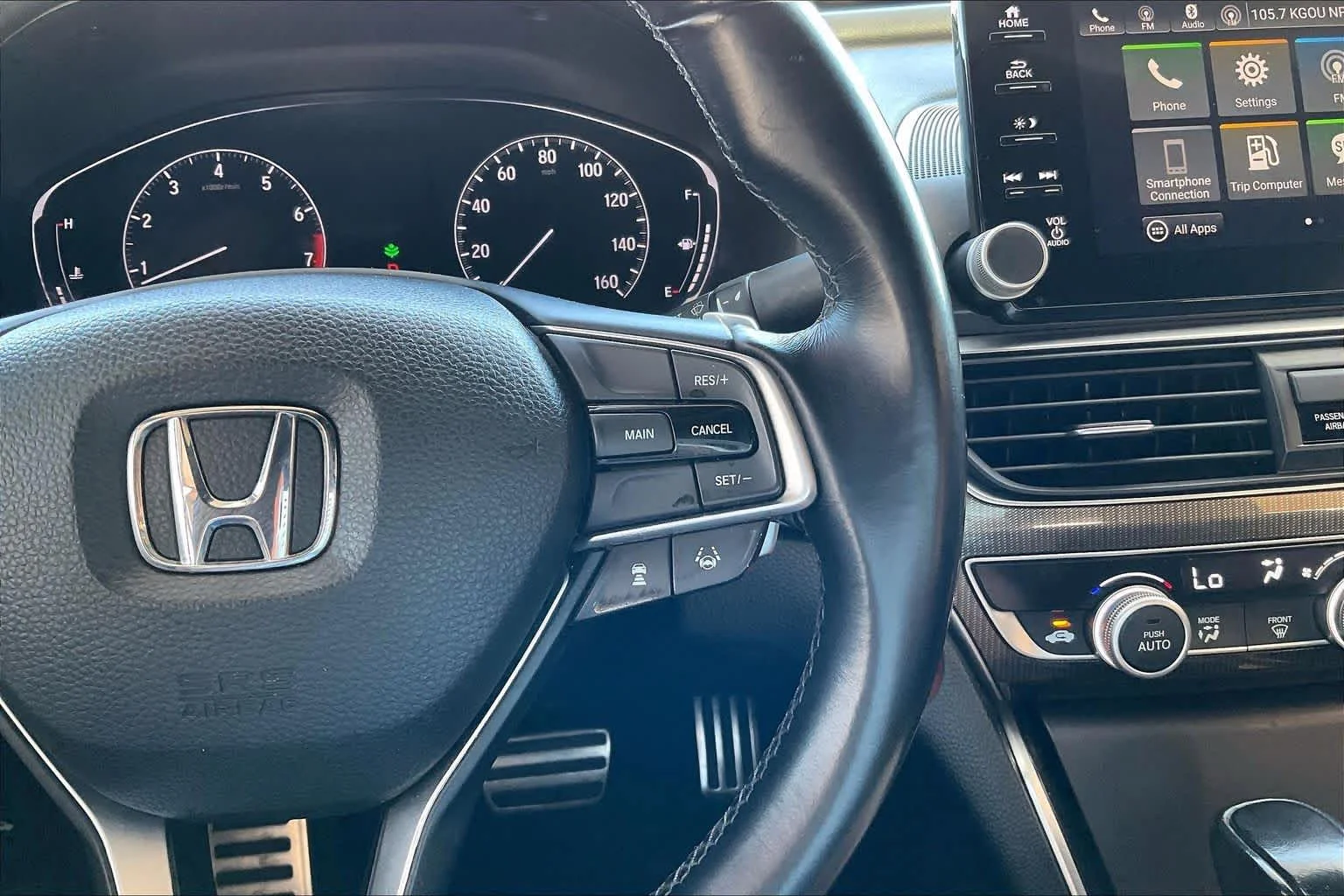 Used 2018 Still Night Pearl Honda Sport 1.5T image 23