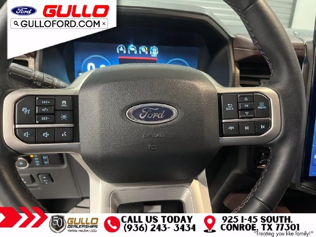 Used 2024 Dark Matter Gray Metallic Ford Limited image 25