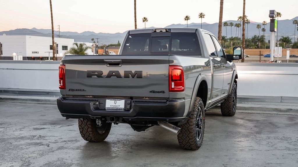New 2026 Gray Clearcoat Ram Rebel image 9