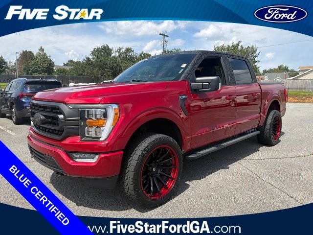 Used 2022 Red Ford XLT image 7