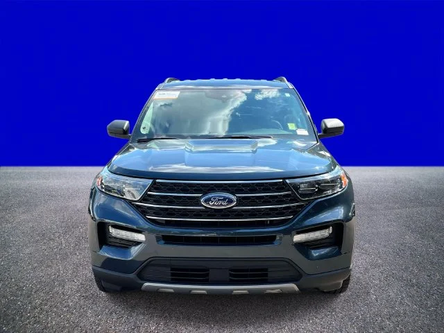 Certified Used 2024 Blue Metallic Ford XLT image 8