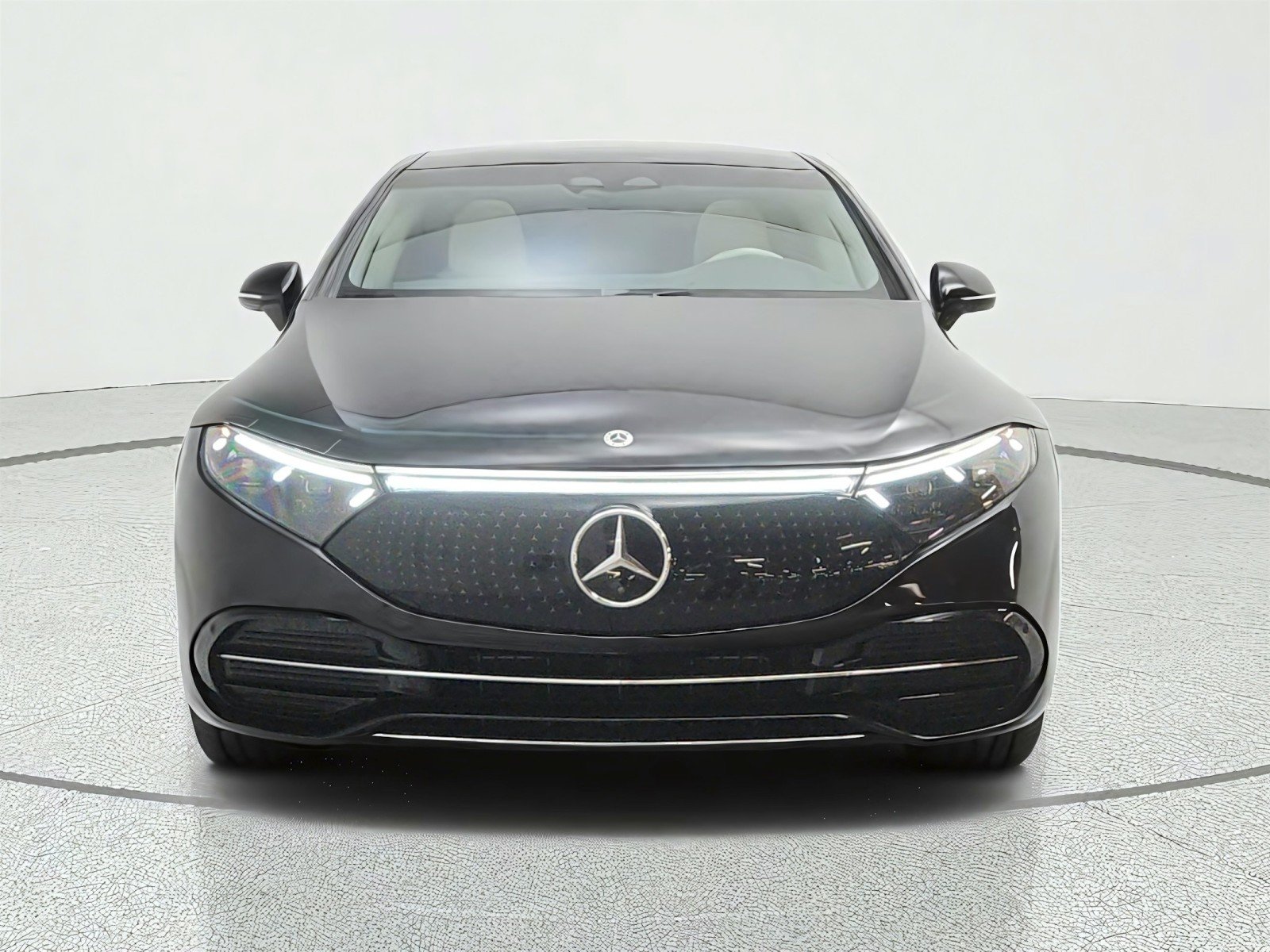 Certified Used 2024 Obsidian Black Metallic Mercedes-Benz EQS 450+ Sedan image 2