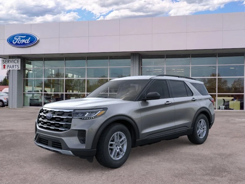 New 2026 Carbonized Gray Metallic Ford Active image 1