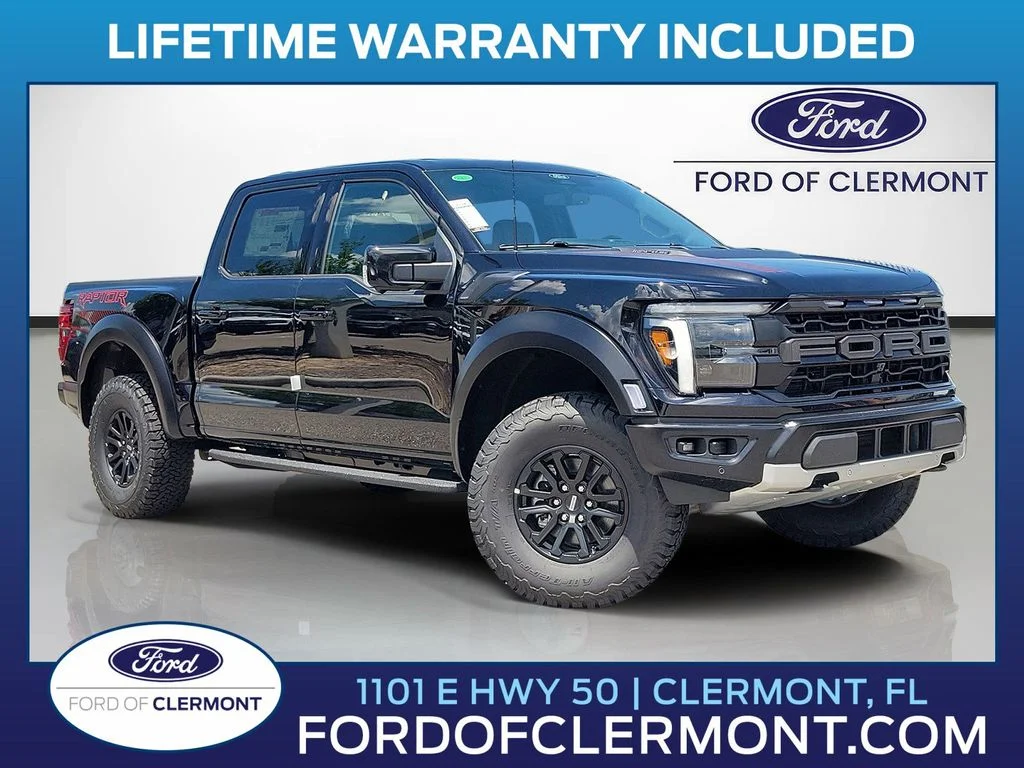 New 2026 Black Ford Raptor image 1