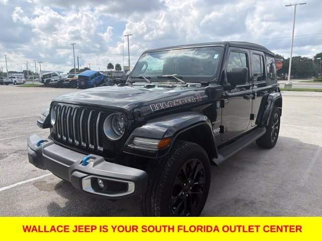 Used 2023 Black Jeep Sahara 4xe image 1