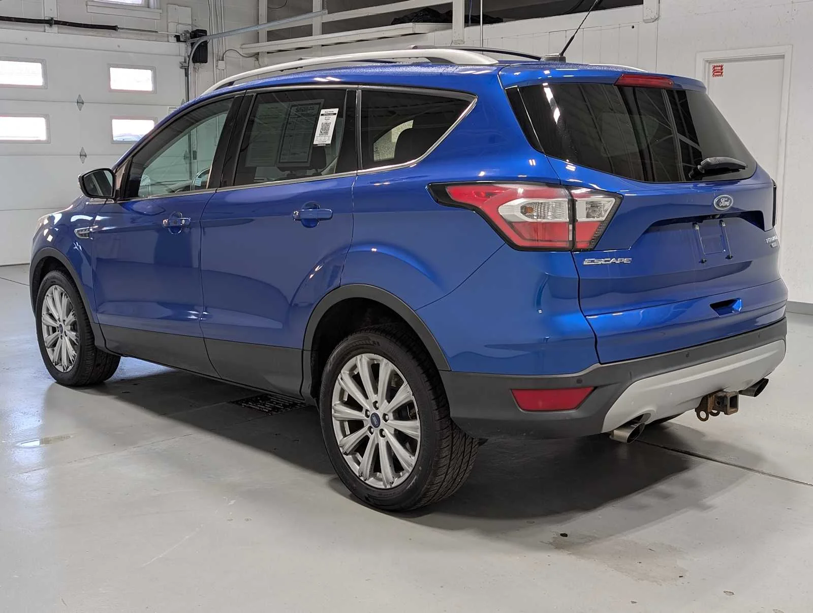 Used 2017 Lightning Blue Ford Titanium image 10