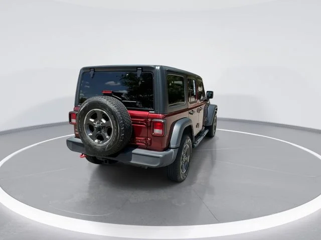 Used 2021 Red Jeep Unlimited Sport S image 7