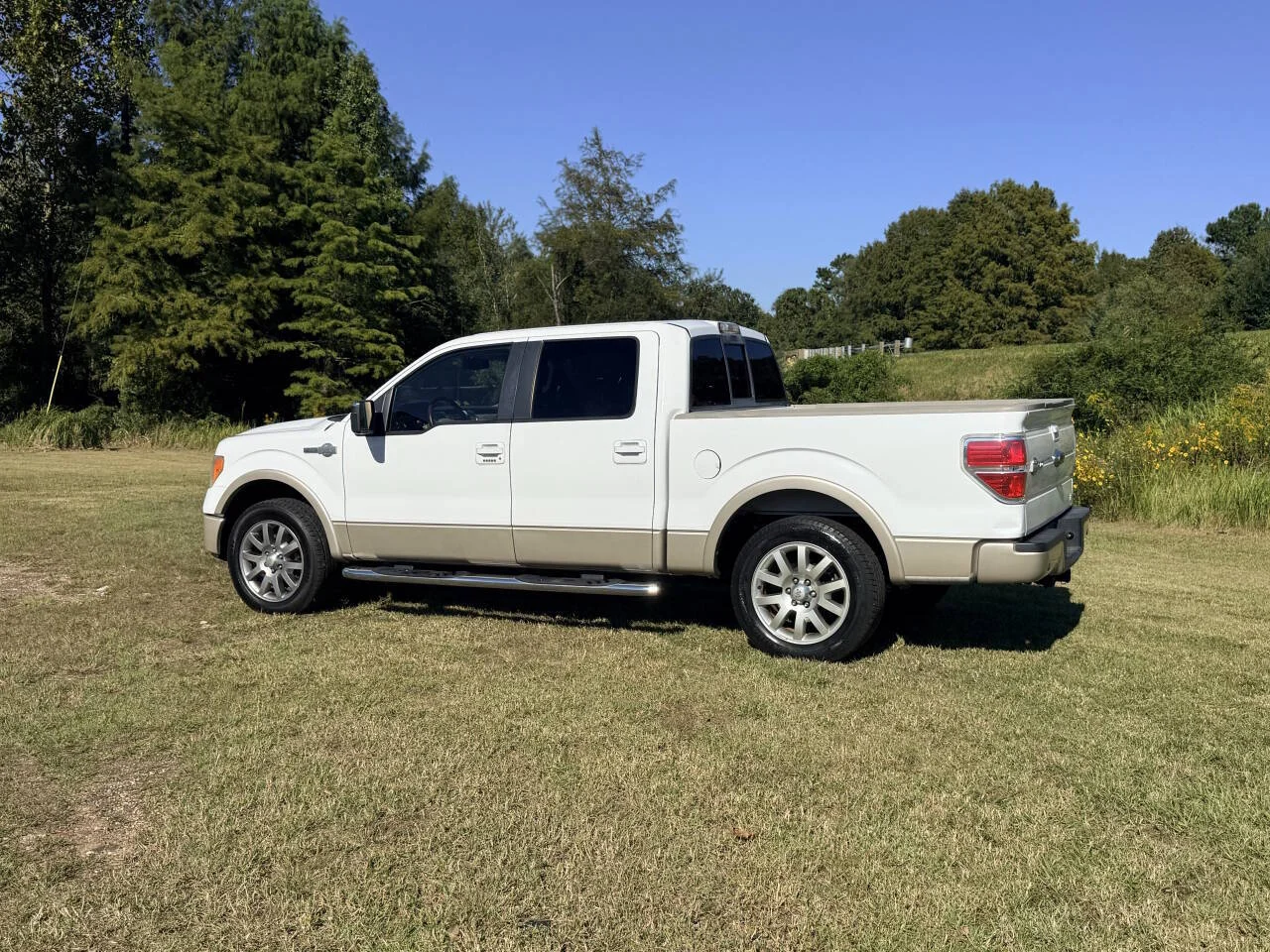 Used 2010 White Ford King Ranch 4x2 4dr SuperCrew Styleside 5.5 ft. SB image 3