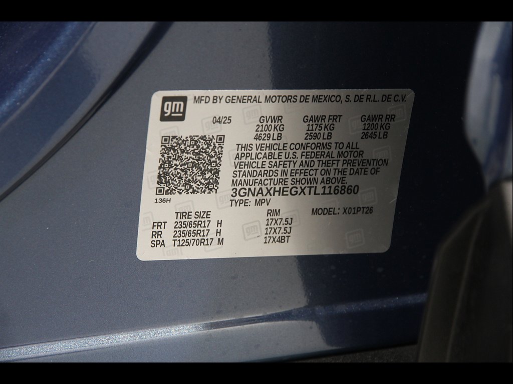 Used 2026 Lakeshore Blue Metallic Chevrolet LT image 22