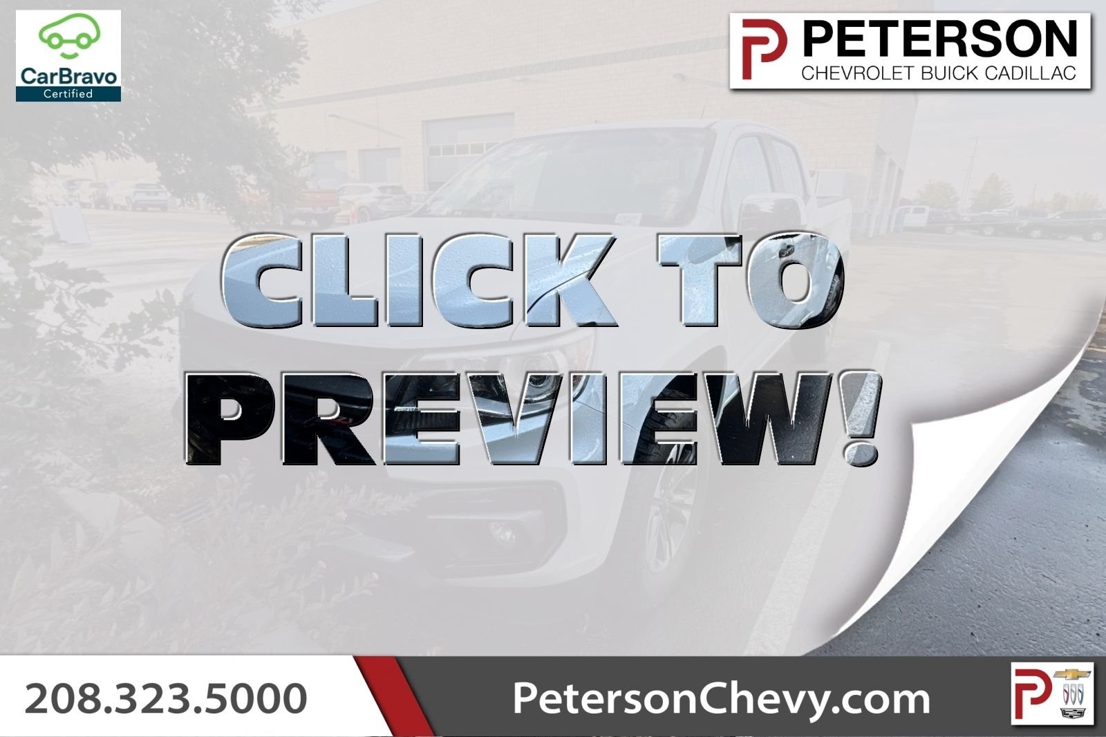 Used 2022 White Chevrolet Z71 image 1