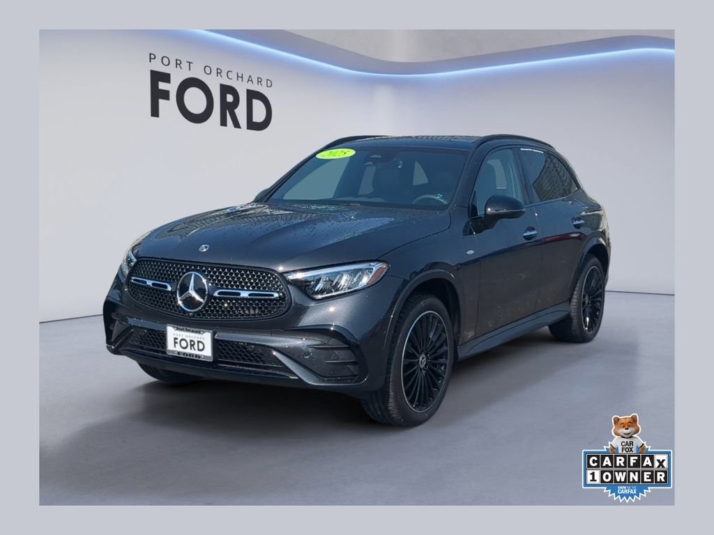 Used 2025 Graphite Gray Metallic Mercedes-Benz GLC 350e image 1