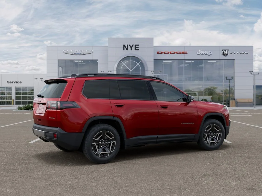 New 2026 Red Hot Pearlcoat Jeep Limited image 4