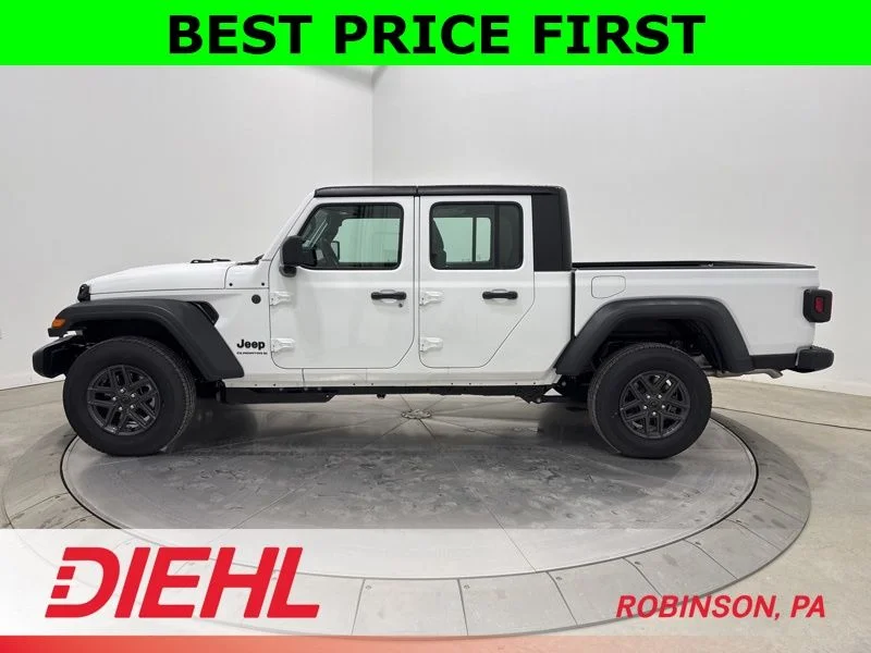 New 2026 Bright White Clear-Coat Exterior Paint Jeep Sport image 4