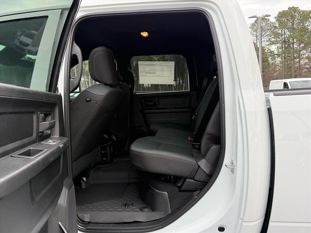 New 2026 Bright White Clear-Coat Exterior Paint RAM Tradesman Crew Cab 4x4 6