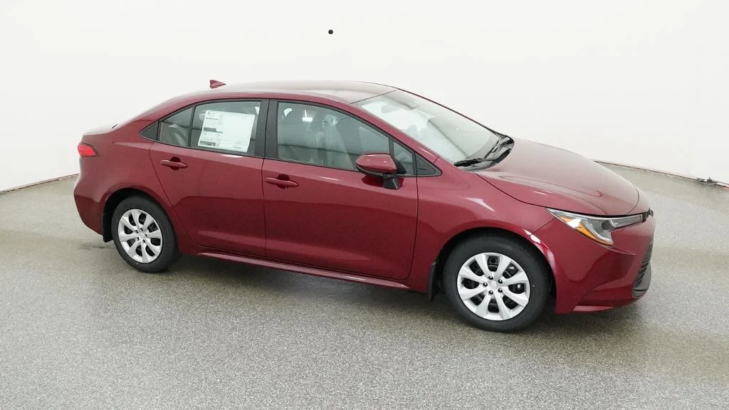 New 2026 Ruby Flare Pearl Toyota LE image 12