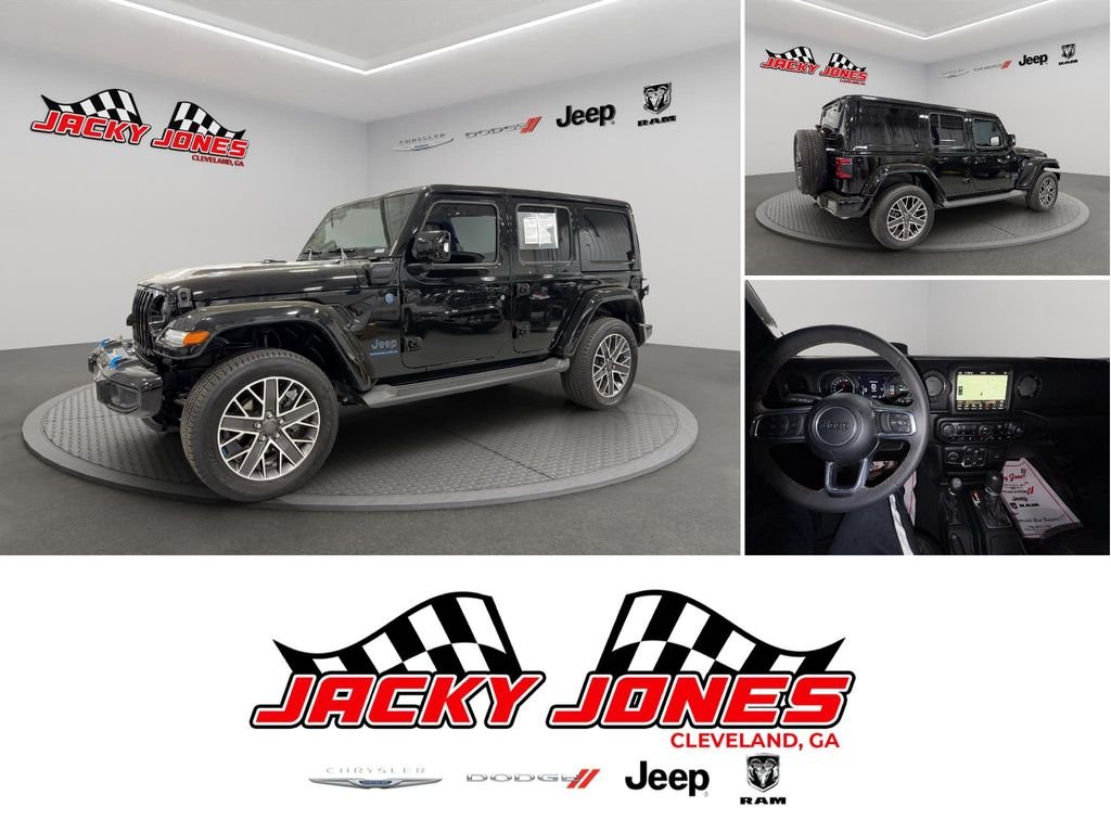 Used 2023 Black Clearcoat Jeep Sahara High Altitude image 39