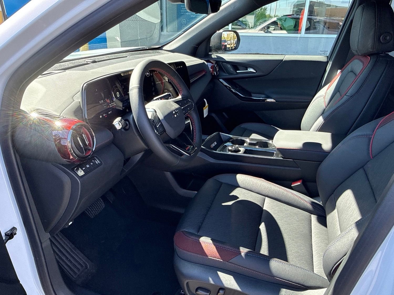 New 2026 Polar White Tricoat Chevrolet RS with Panoramic Sunroof - Safety and Technology Package image 14