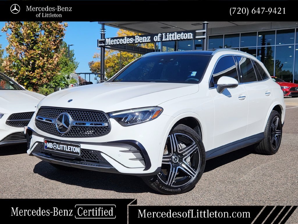 Certified Used 2024 White Mercedes-Benz GLC 300 image 1
