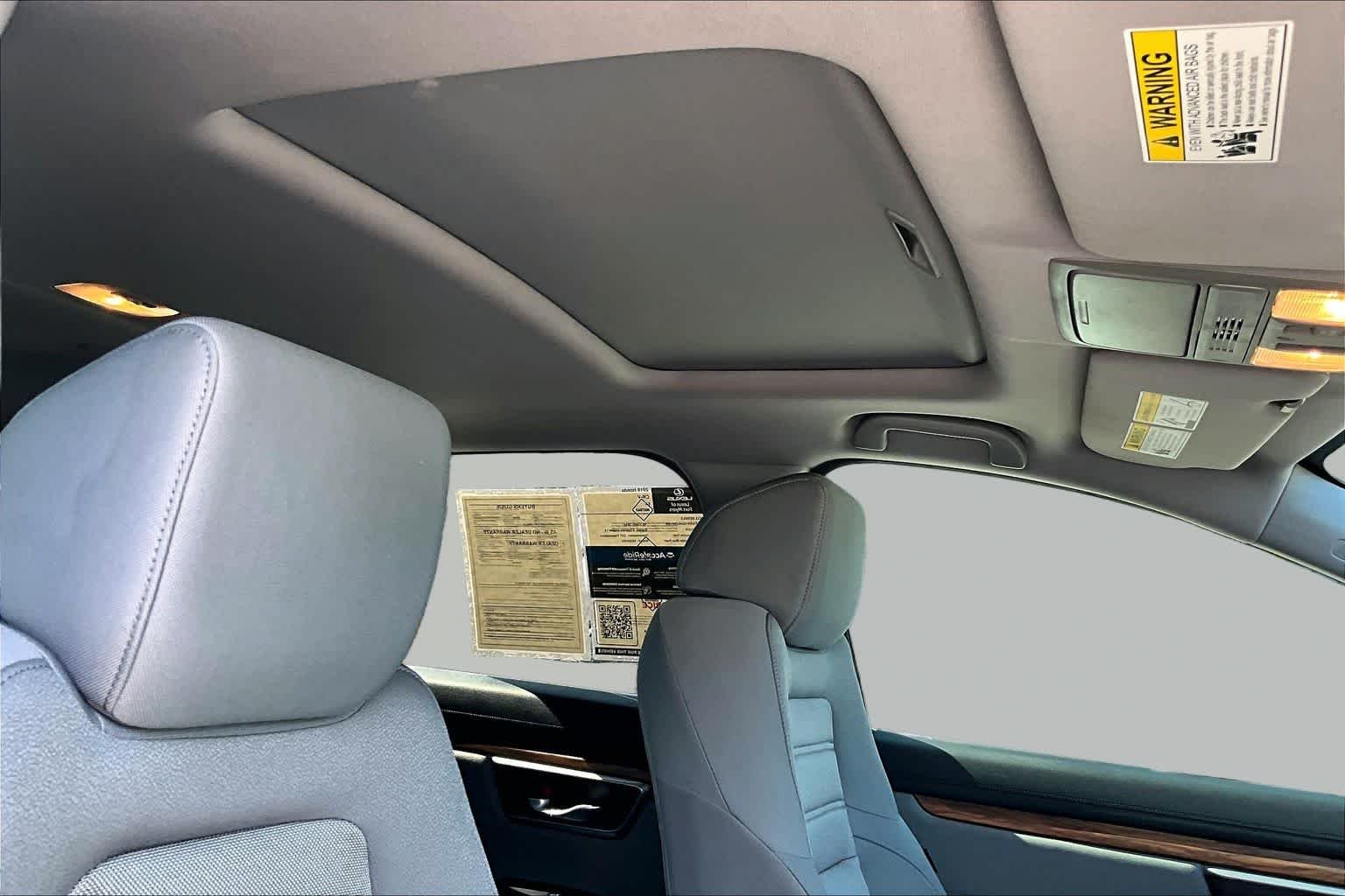Used 2019 Obsidian Blue Pearl Honda EX image 14