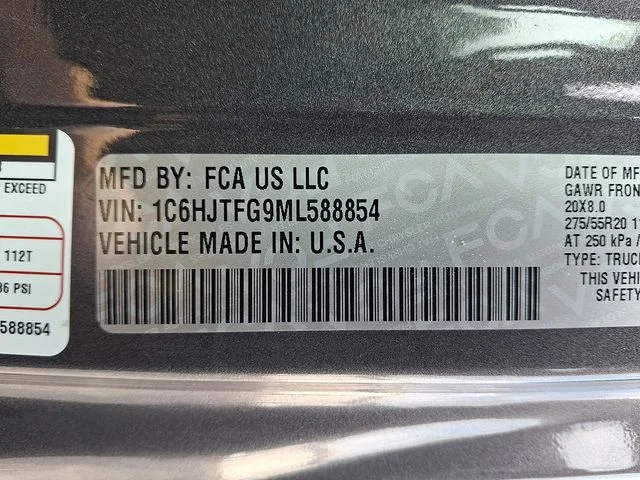Certified Used 2021 Gray Jeep Overland image 27