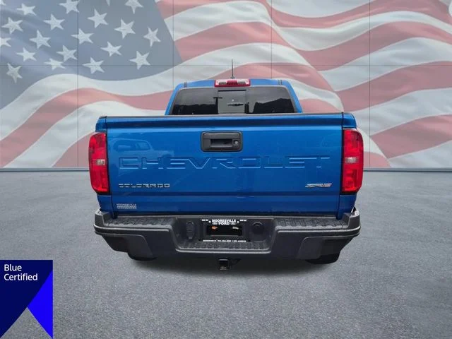 Used 2022 Blue Chevrolet ZR2 image 3