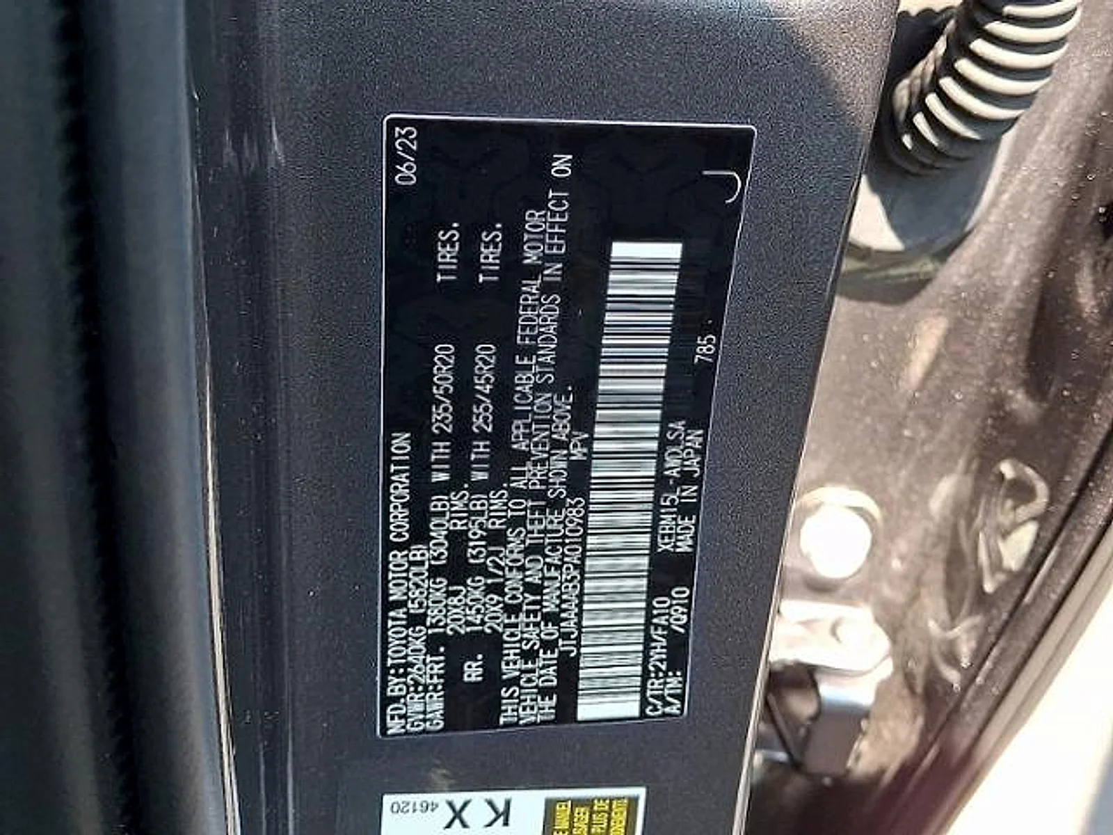 Certified Used 2023 Cloudburst Gray Lexus Luxury image 24