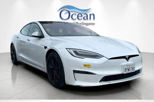 Used 2021 Tesla Model S Long Range Plus with VIN 5YJSA1E52MF444245 for sale in Burlingame, CA
