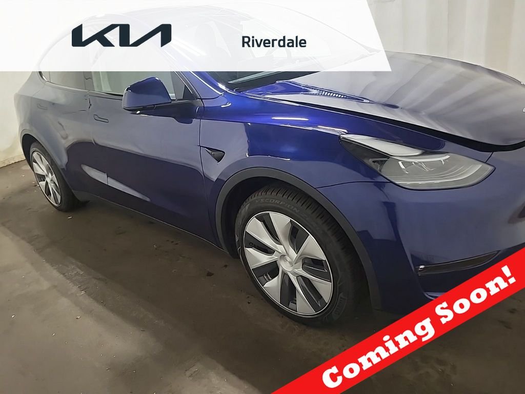 Used 2023 Blue Tesla Long Range image 1