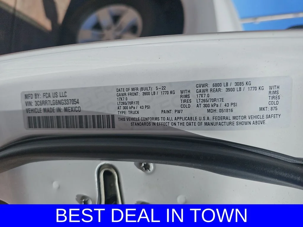 Used 2022 White Ram SLT image 41