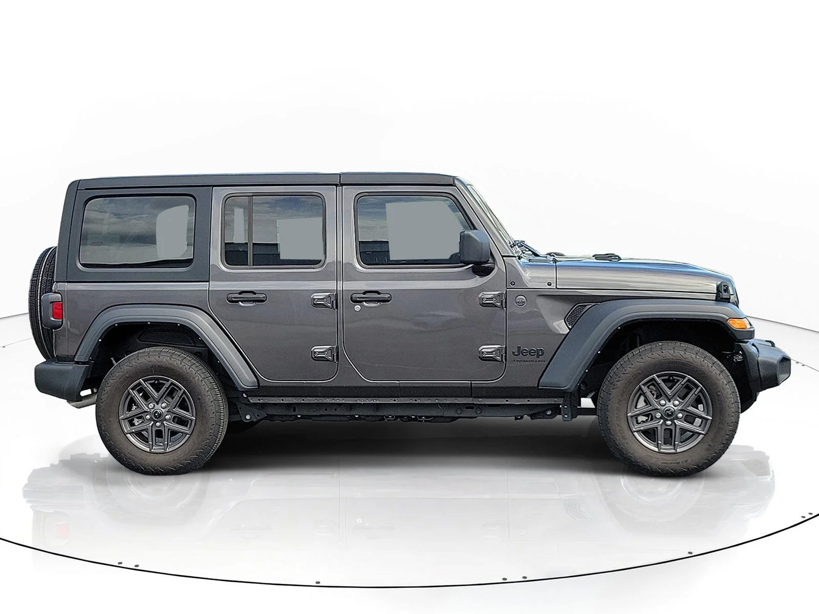 Used 2024 Granite Crystal Metallic Clearcoat Jeep Sport S image 4