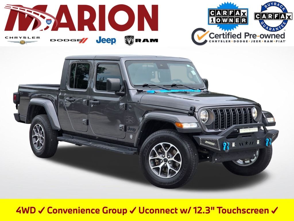 Certified Used 2024 Crystal Metallic Jeep Sport S image 1