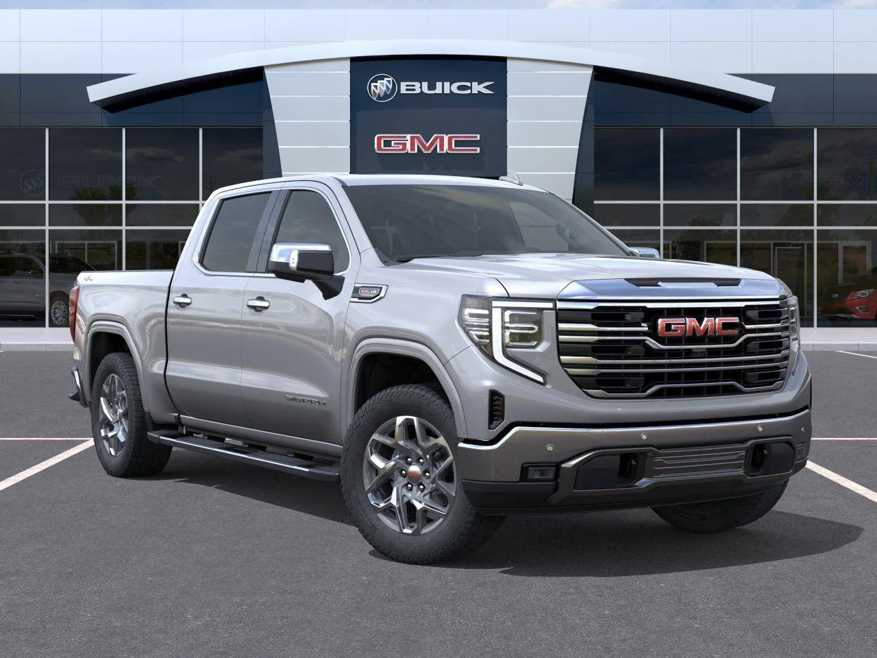 New 2026 Sterling Metallic GMC SLT image 7
