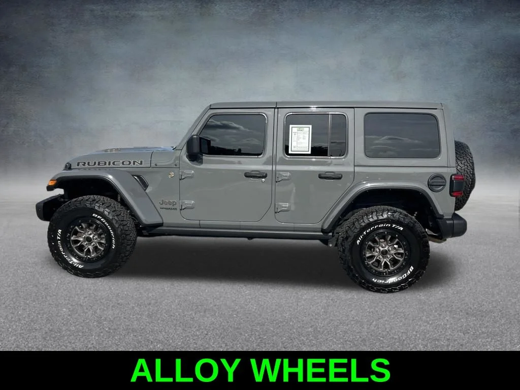 Used 2022 Gray Jeep Unlimited Rubicon 392 image 8