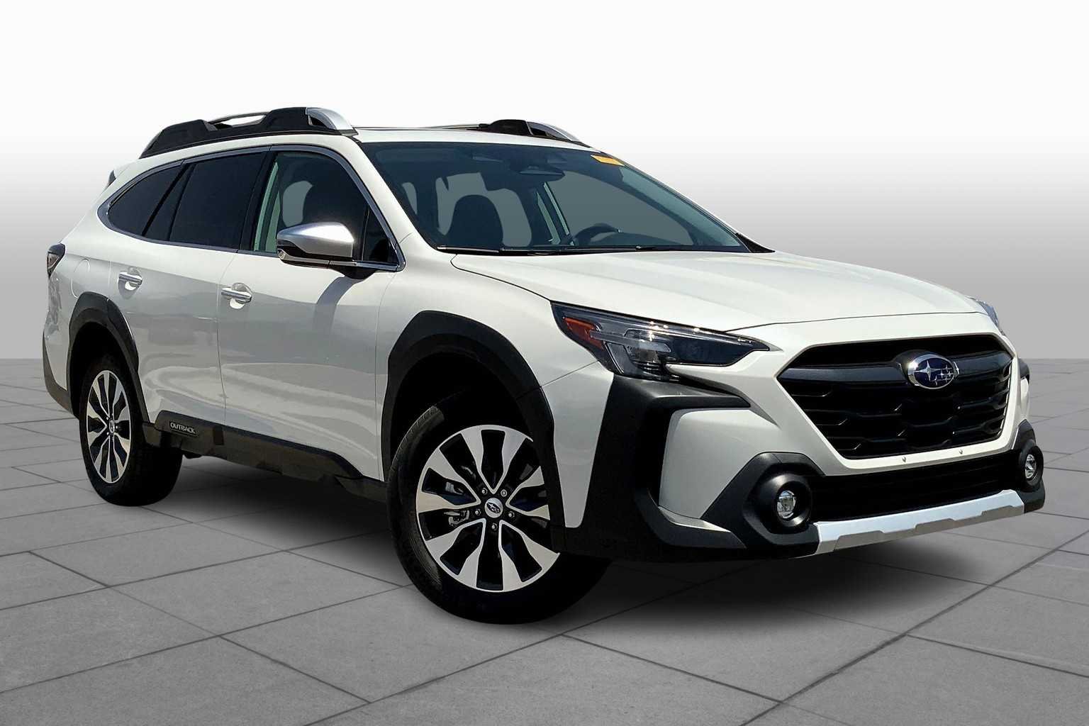 Used 2023 Crystal White Pearl Subaru Touring image 3
