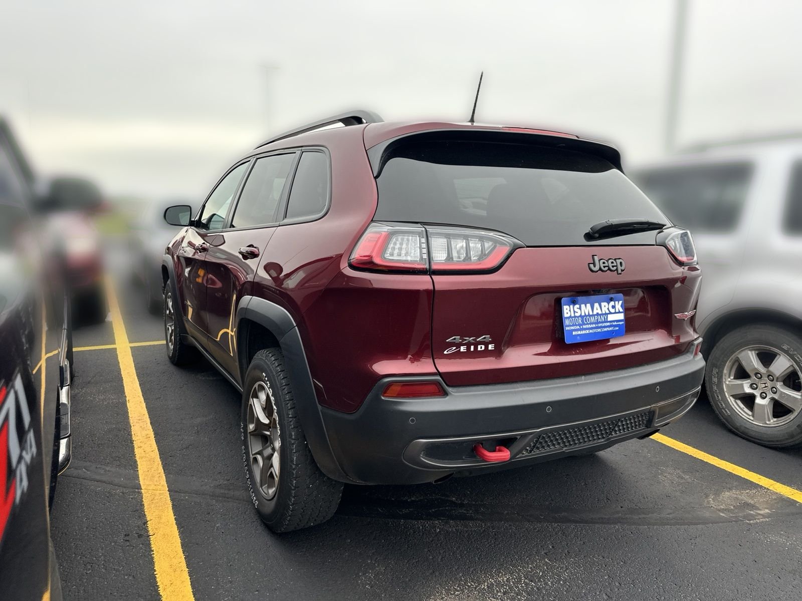 Used 2020 Red Jeep Trailhawk image 4