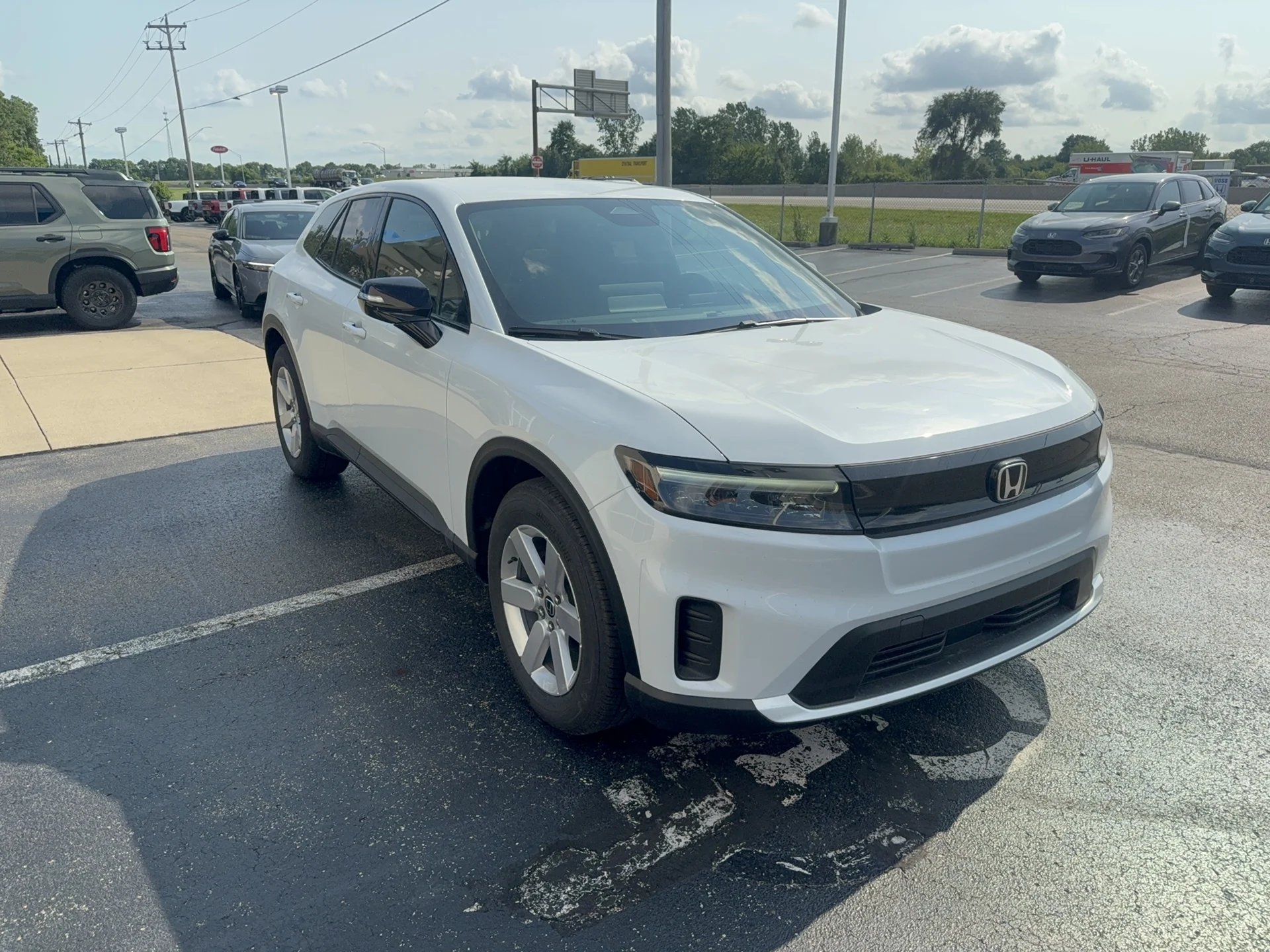 New 2026 Frostline White Pearl Honda EX image 3