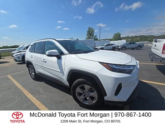 Used 2024 White Toyota LE image 1