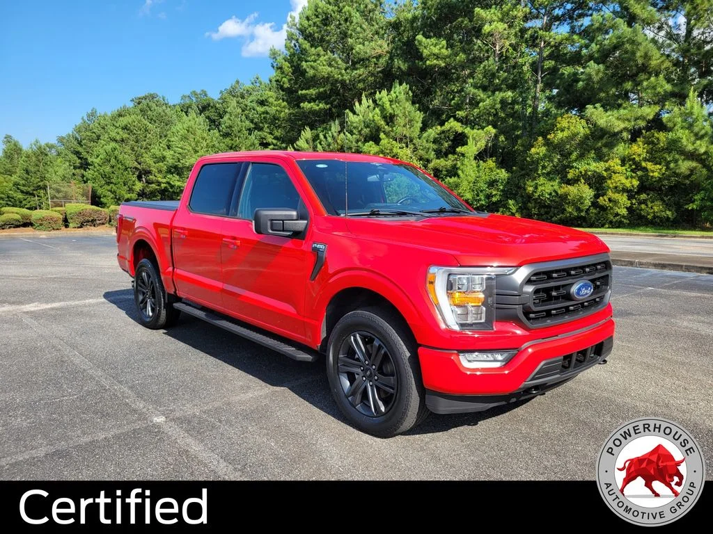 Used 2023 Red Ford XLT image 8