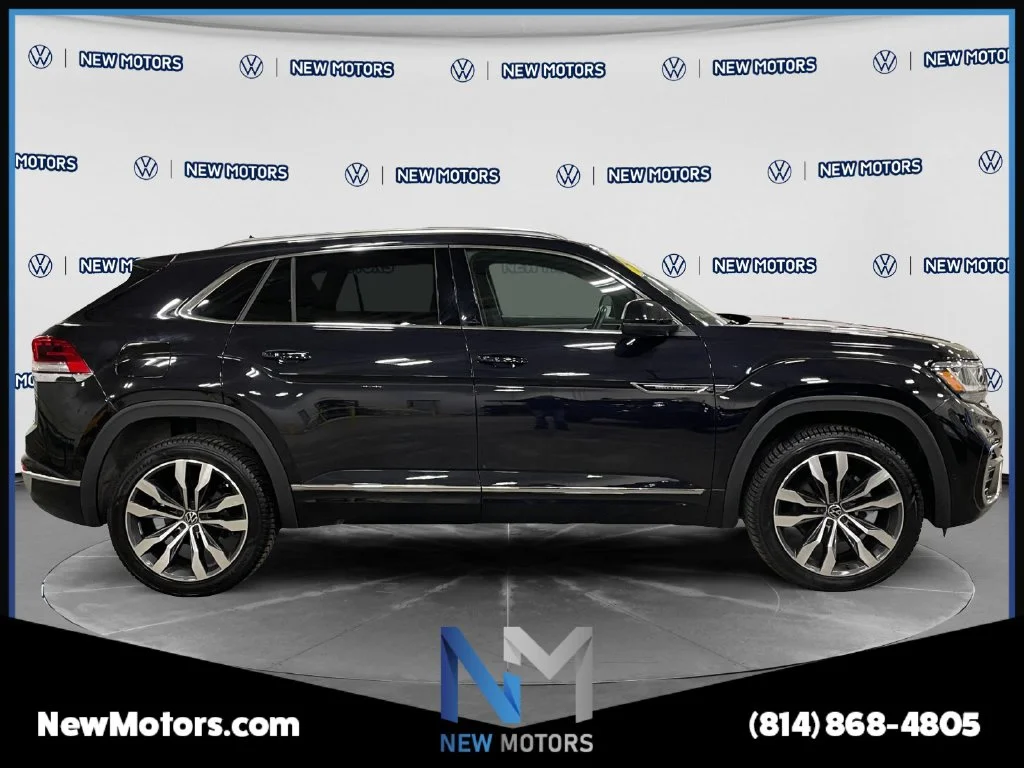 Used 2023 Deep Black Pearl Effect Volkswagen 3.6L V6 SEL Premium R-Line image 6