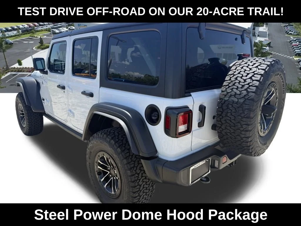 New 2026 Bright White Clear-Coat Exterior Paint Jeep Willys image 5