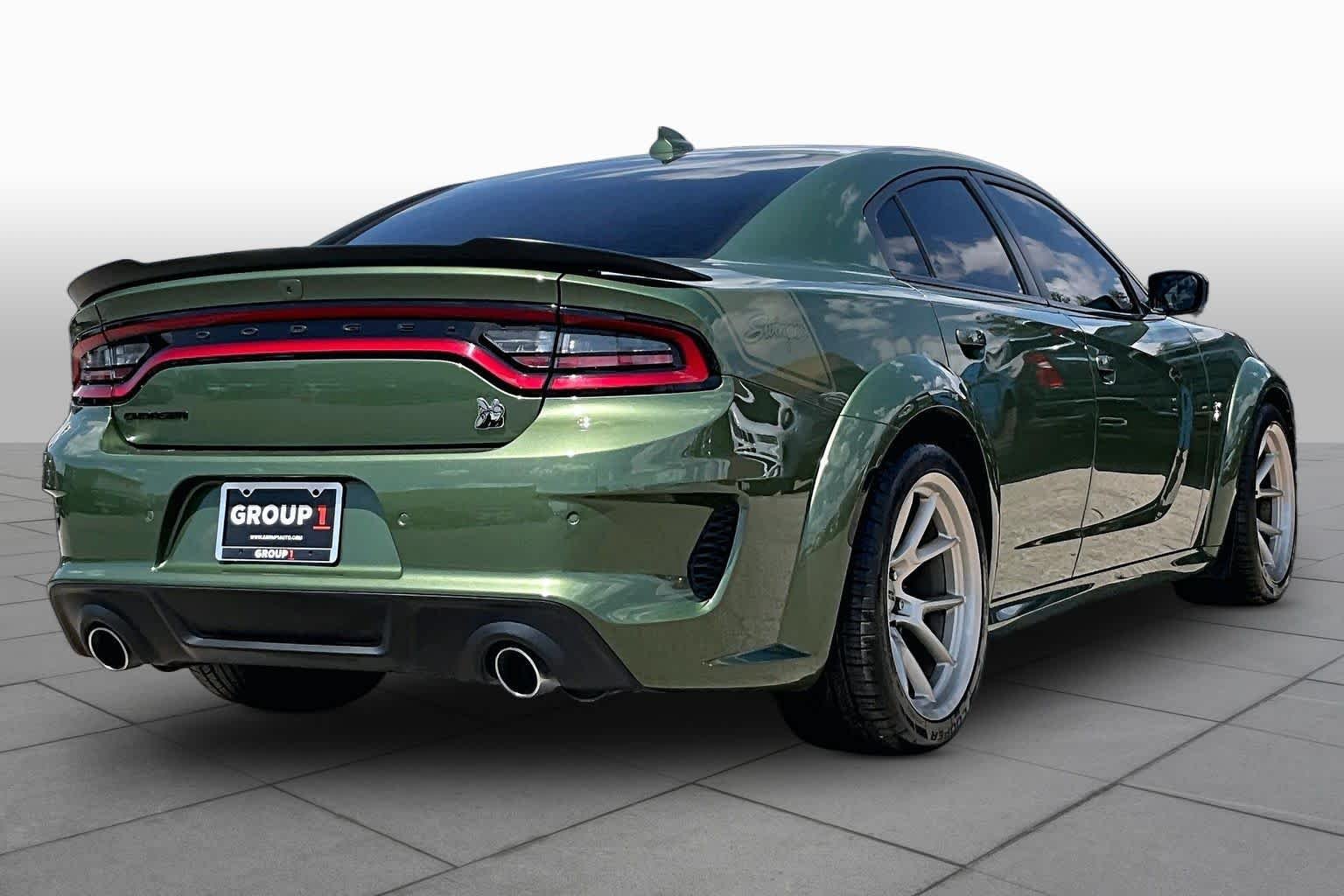 Used 2023 F8 Green Dodge Scat Pack Widebody image 13
