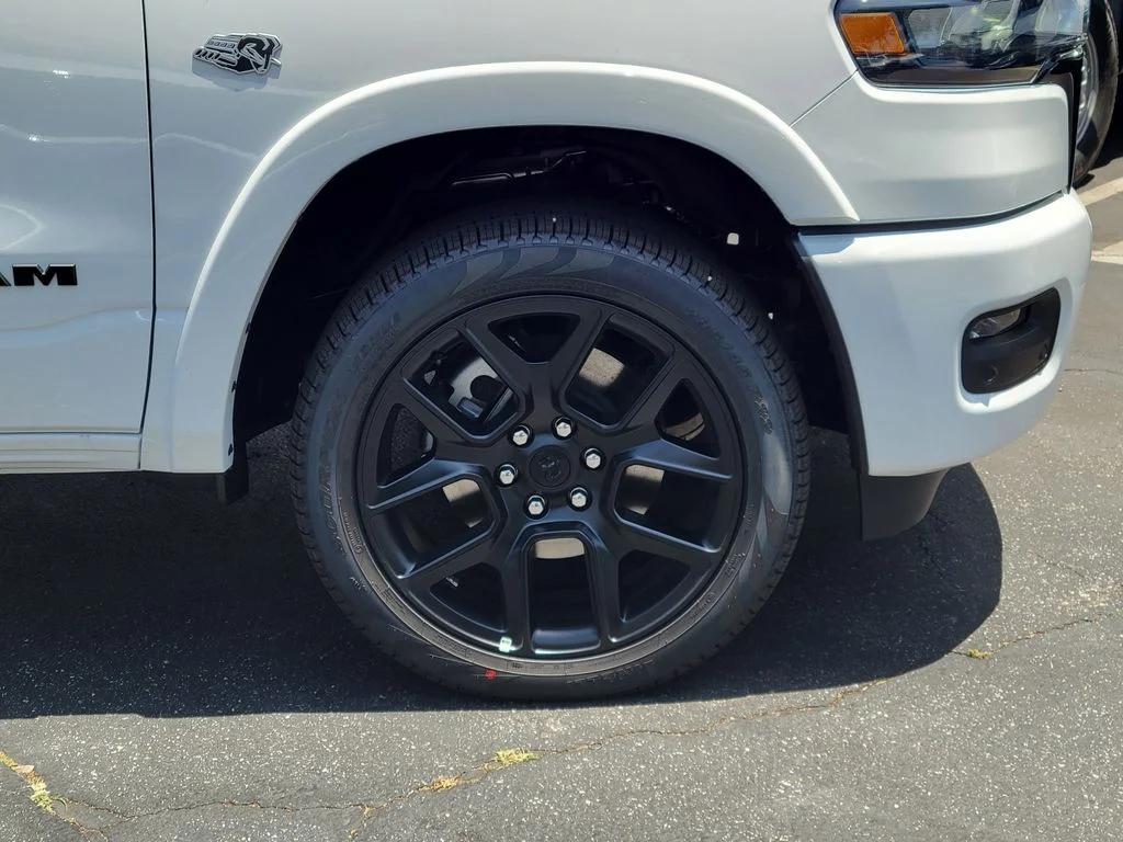 New 2026 Bright White Clear-Coat Exterior Paint RAM Laramie image 23