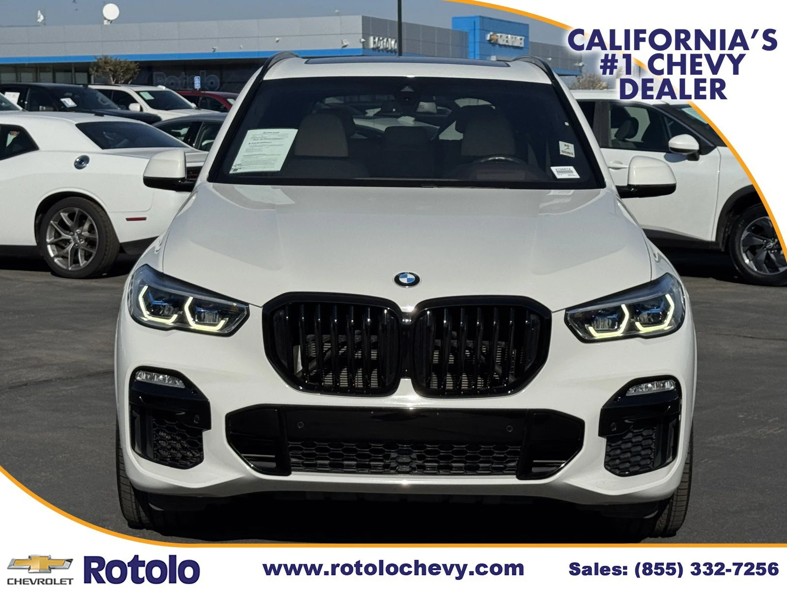 Used 2019 Alpine White BMW xDrive50i image 2