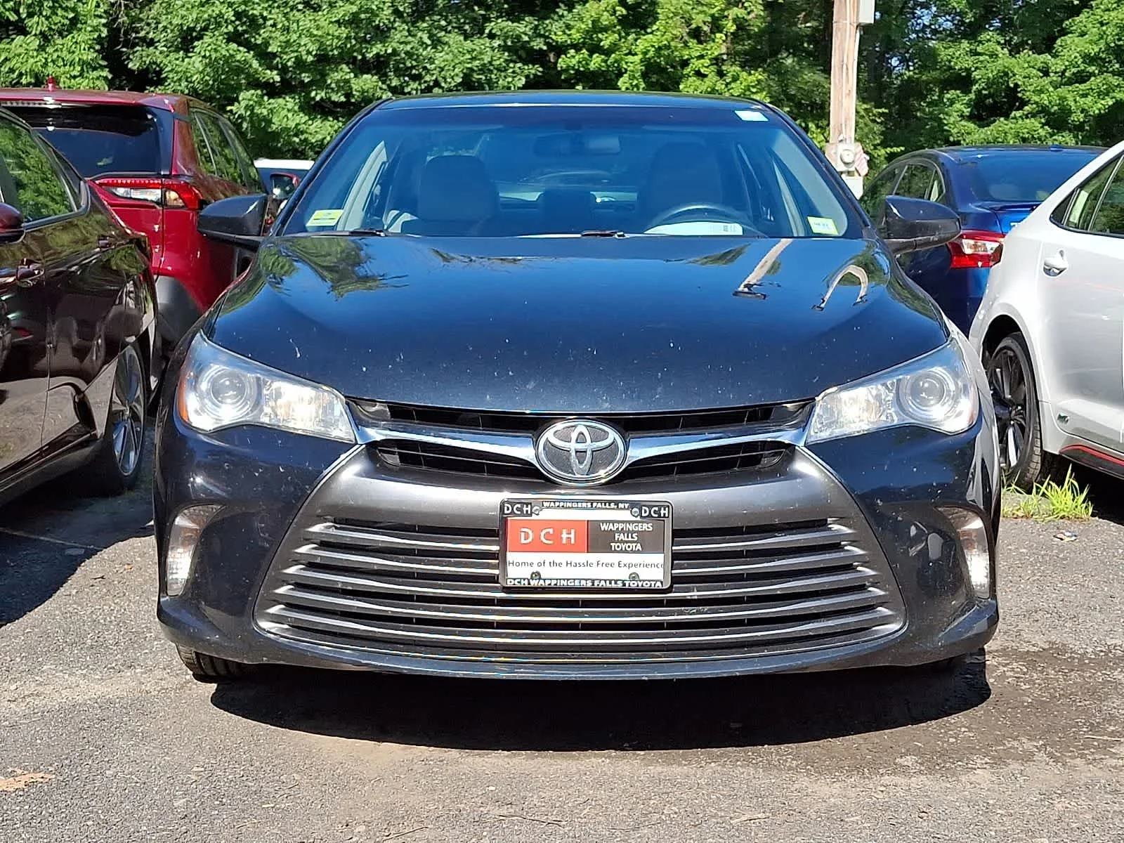 Used 2016 Cosmic Gray Mica Toyota LE image 3