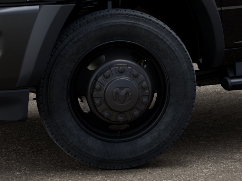 New 2026 Diamond Black Crystal Pearl-Coat Exterior Paint RAM Tradesman image 34