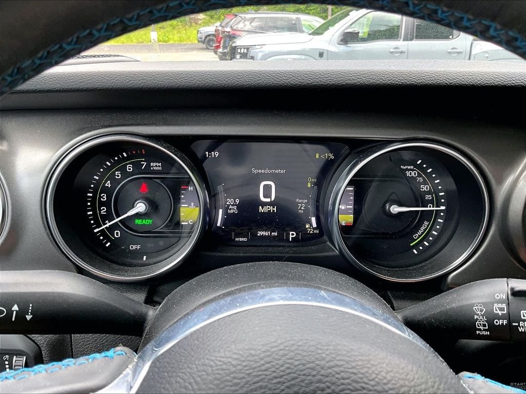 Used 2023 White Jeep Rubicon 4xe image 13