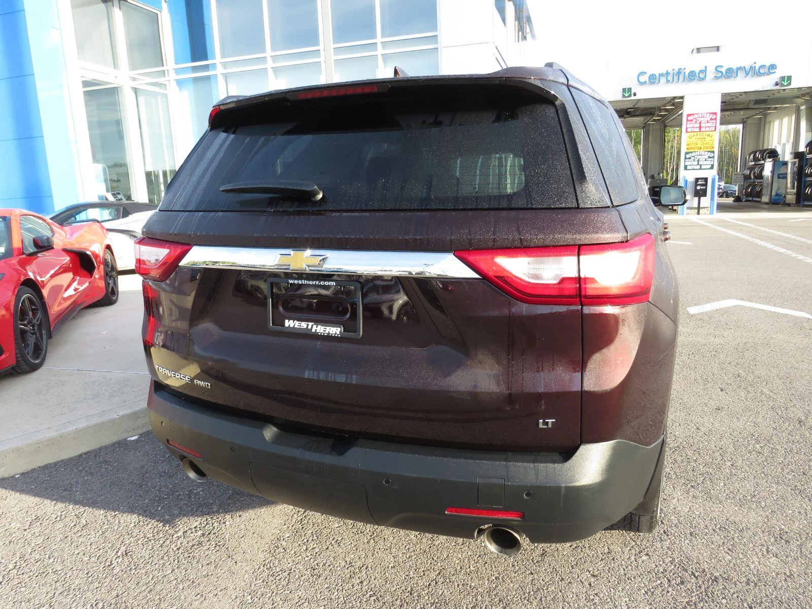 Used 2021 BLACK CHERRY METALLIC Chevrolet LT Leather image 8
