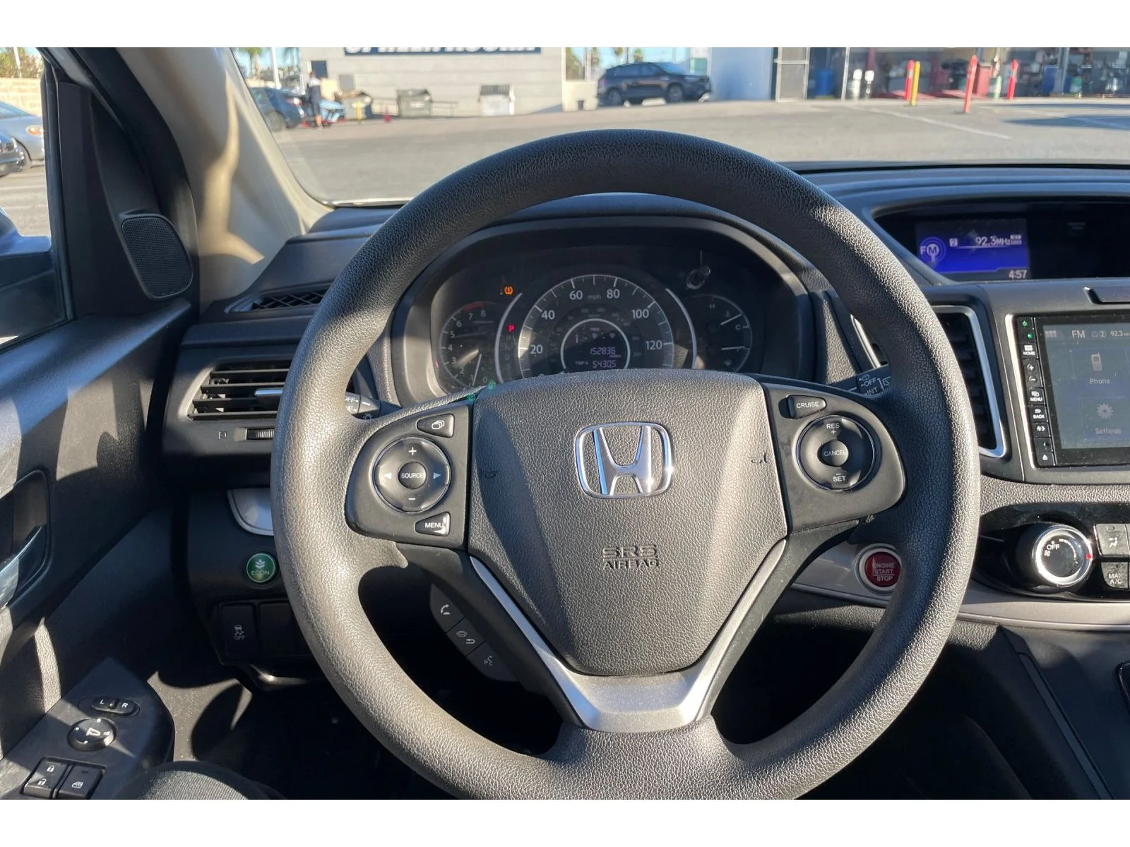 Used 2015 White Diamond Pearl Honda EX image 34