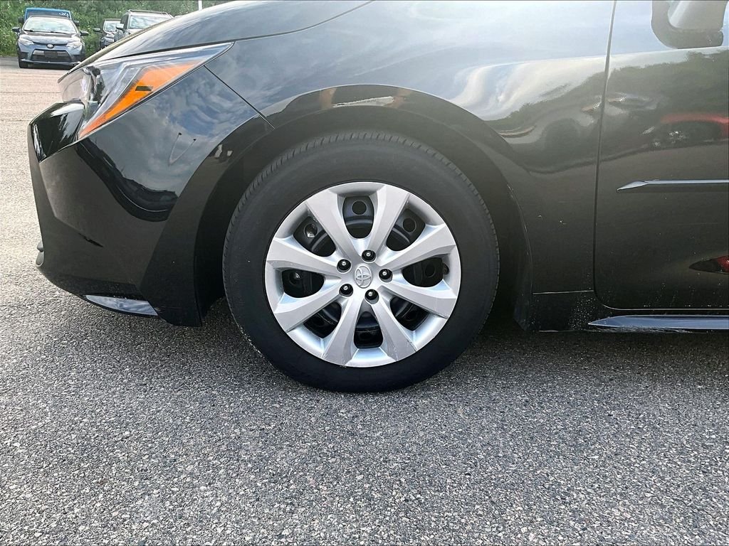 Certified Used 2024 Black Toyota LE image 7