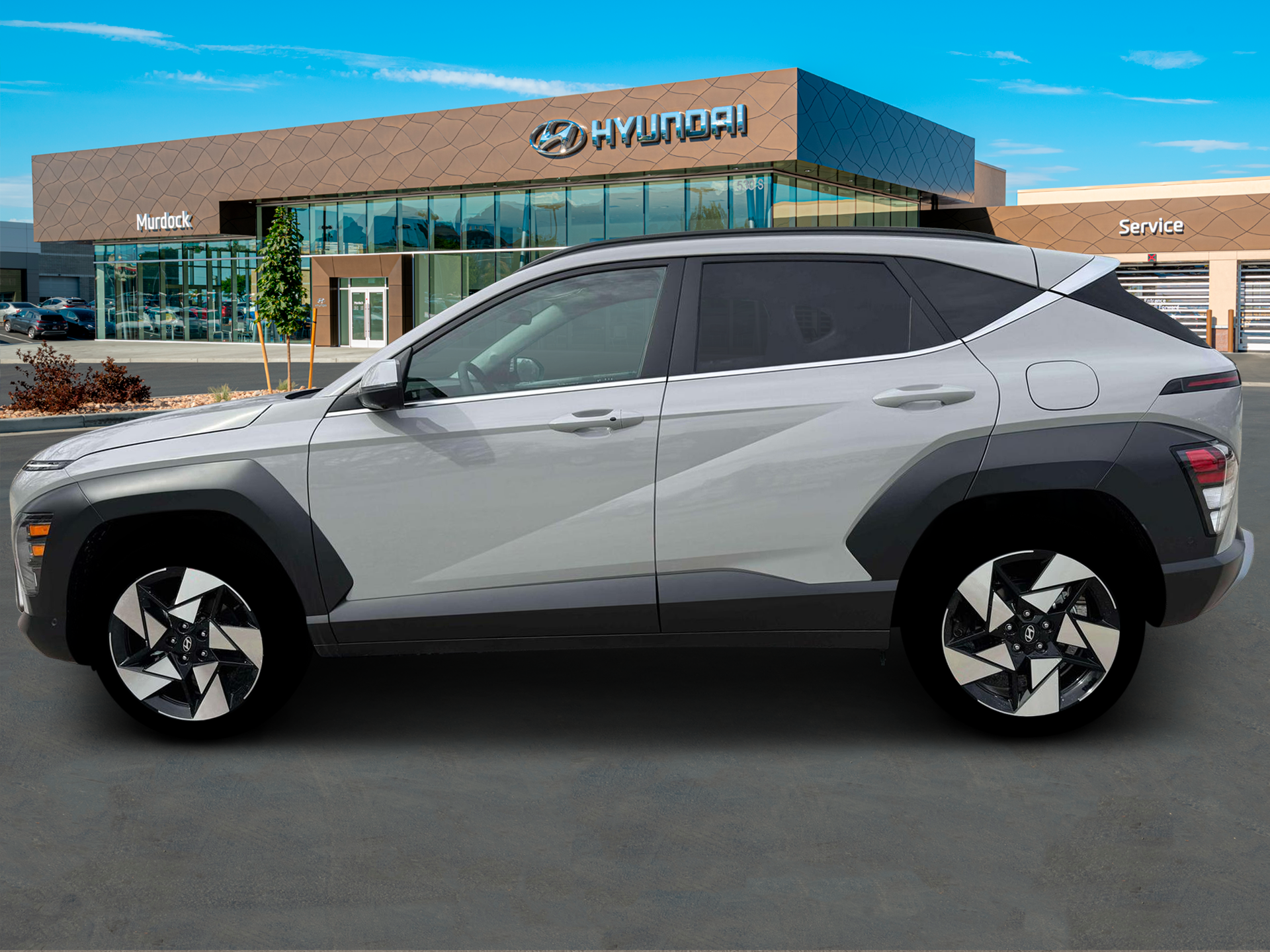 New 2026 Cyber Gray Metallic Hyundai Limited AWD image 3